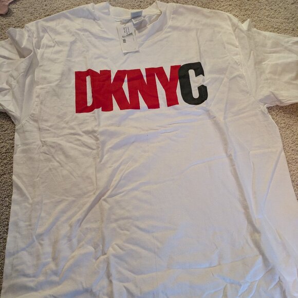 Vintage 90s DKNY Classic t shirt L nwt - Picture 1 of 2